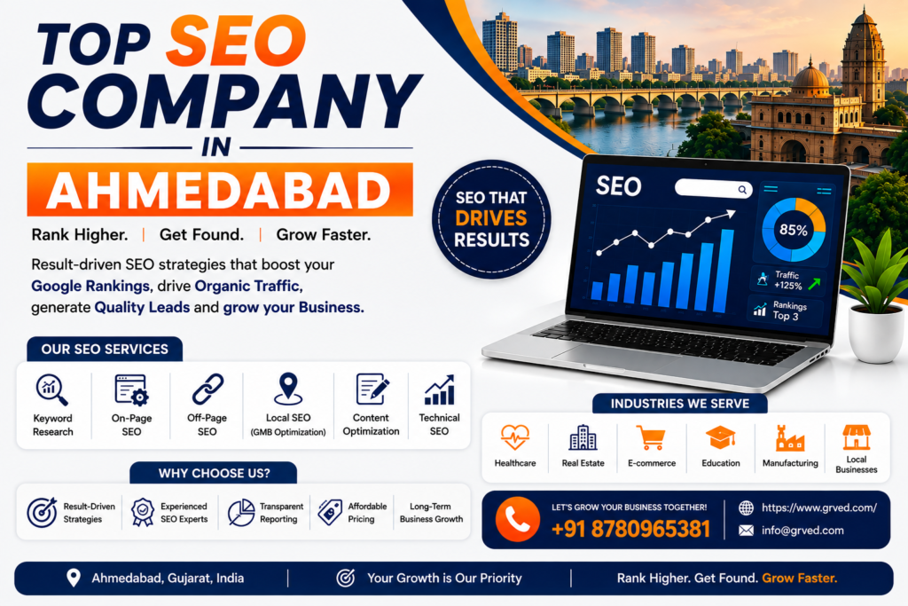 top seo company in ahmedabad