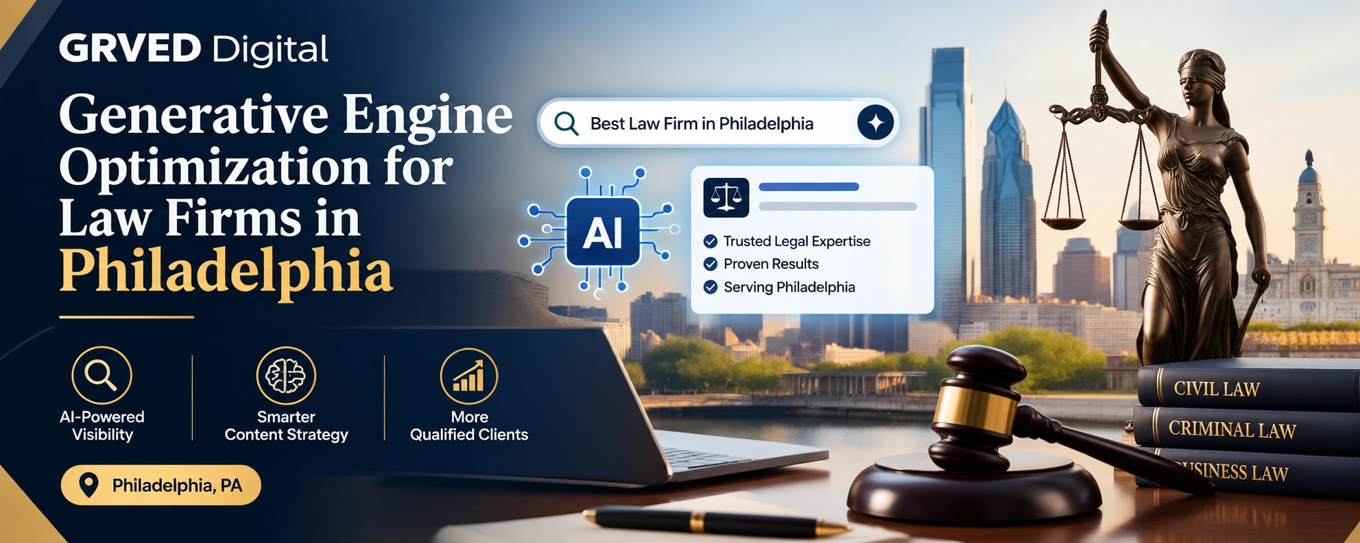 Generative Engine Optimization for Law Firms in Philadelphia